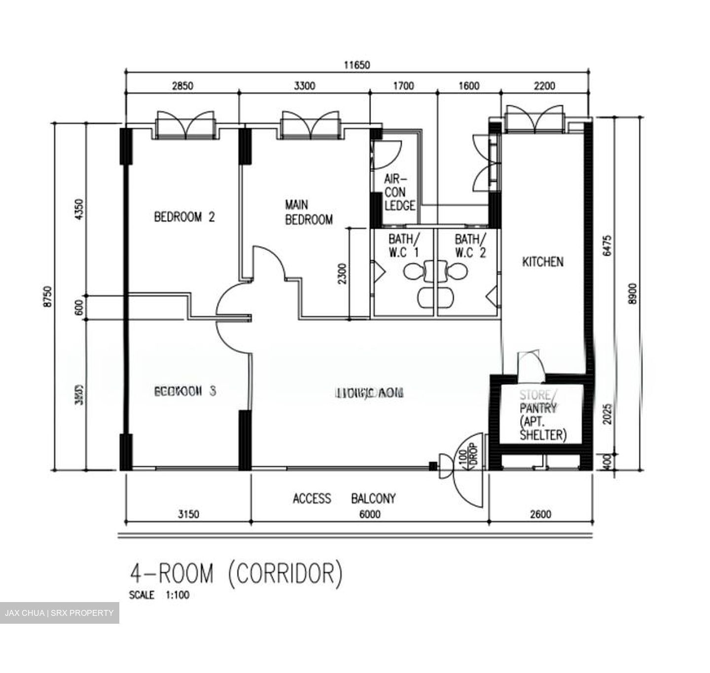 Blk 304A Anchorvale Court (Sengkang), HDB 4 Rooms #514844361